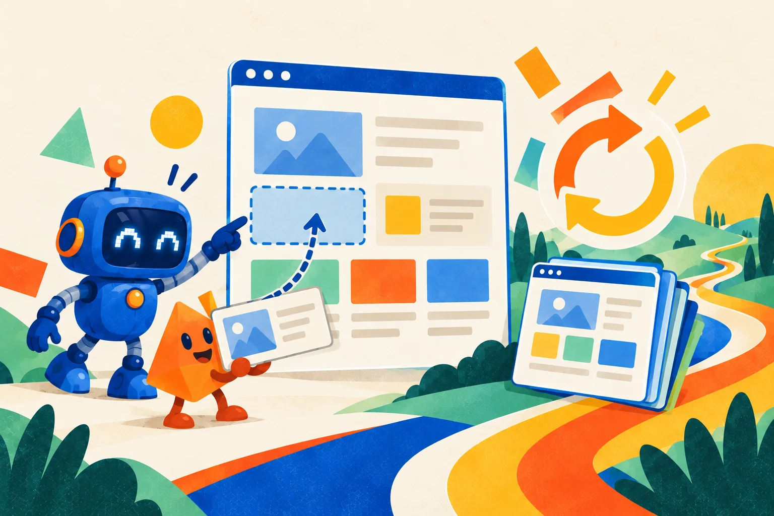 Illustrazione TrasformaDigitale: formazione supporto