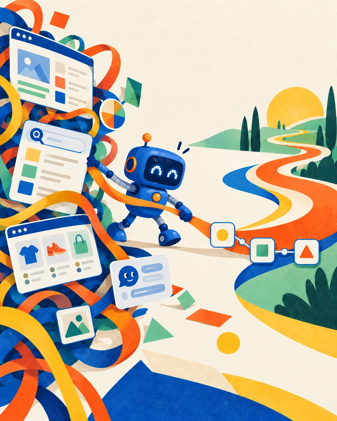 Illustrazione TrasformaDigitale: hero